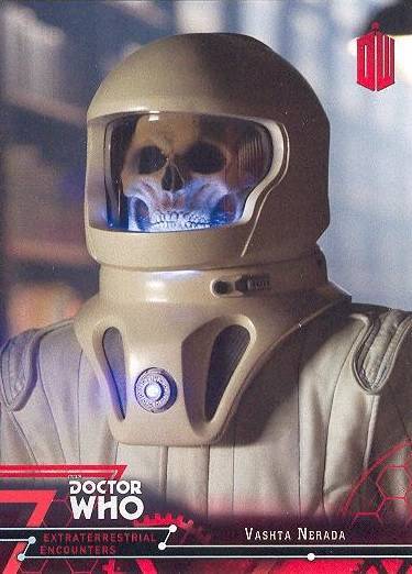 Doctor Who Extraterrestrial Encounters Red Parallel Card 37