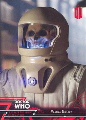 Doctor Who Extraterrestrial Encounters Red Parallel Card 37