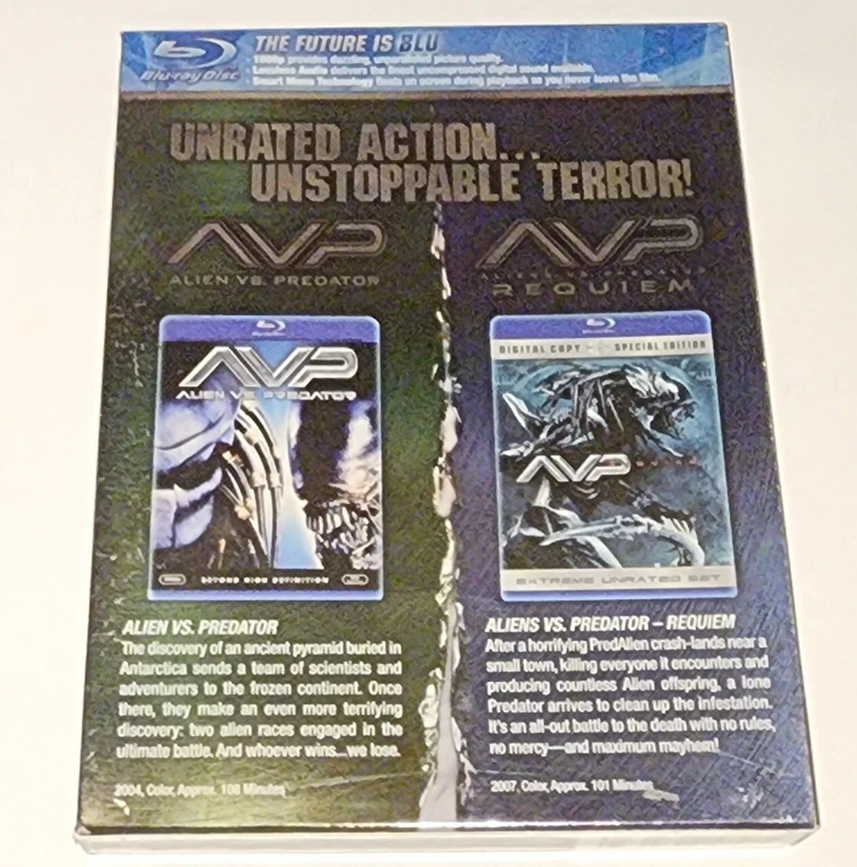 Alien Vs Predator / Alien Vs Predator 2 (Blu-ray) - Image 2 of 4