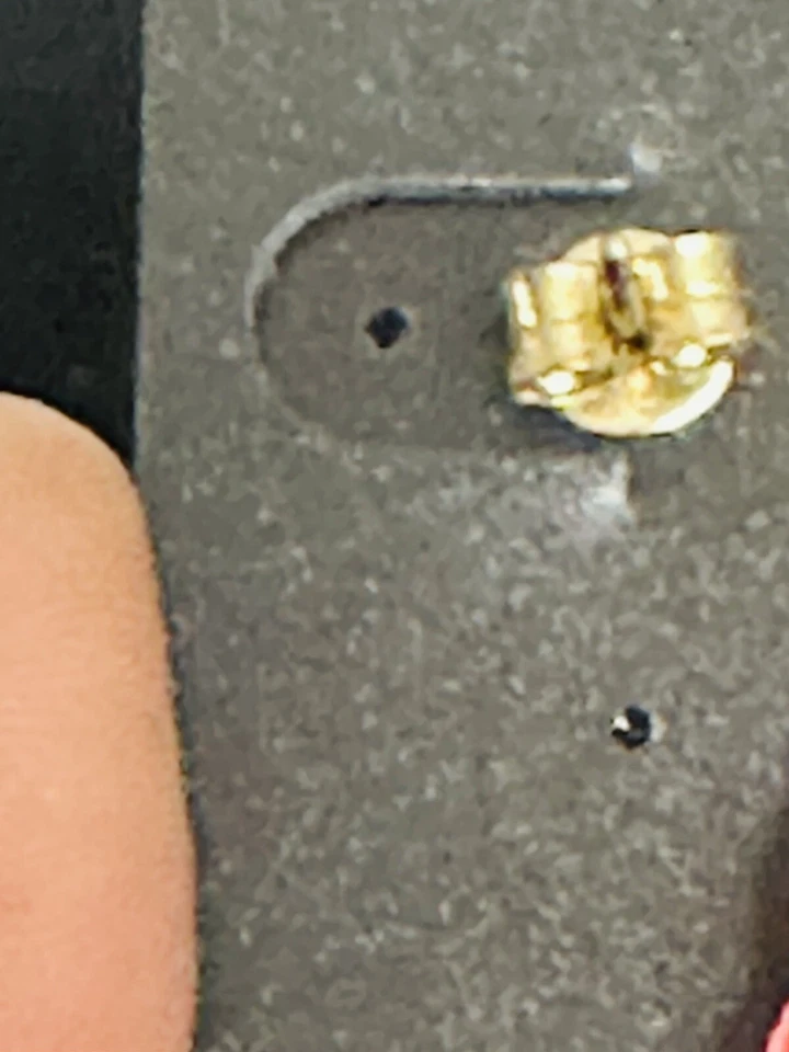 Melinda Maria Gold Platted Dangle Crystal Statement Earrings 2.5" New  $178 - Image 4 of 4