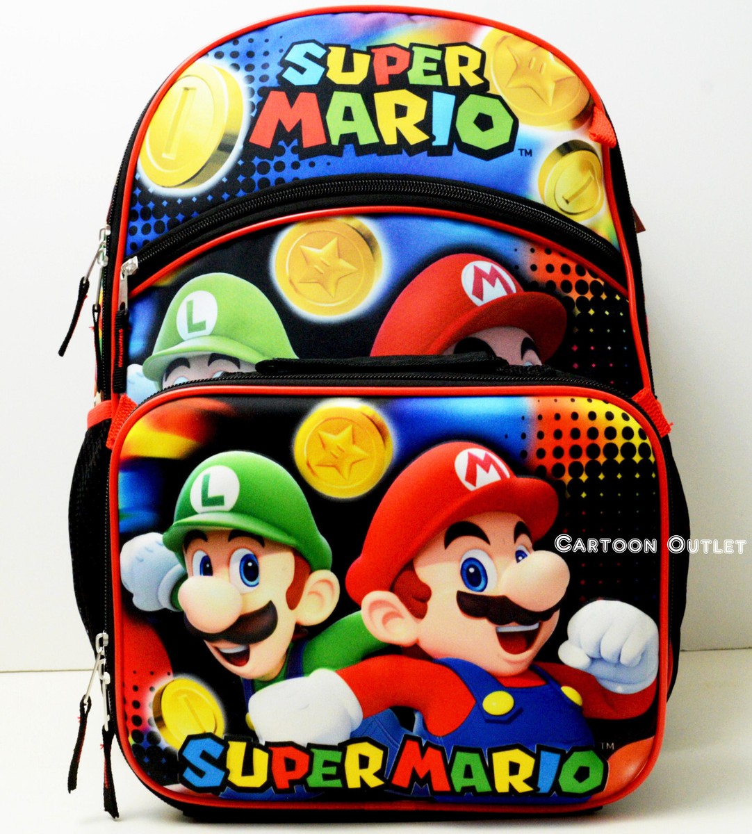 Super Mario School Large Backpack 16