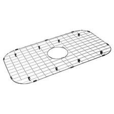 Sink Protector Grid 26-1/16" x 14-1/16" with Corner Radius 3 Centered Drain