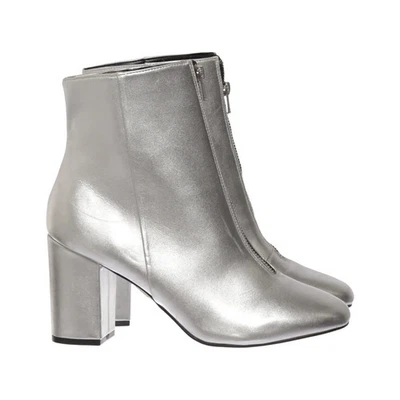 River Island, Stiefeletten, Größe: 40, Silber, Damen #T1W - Bild 1 von 4