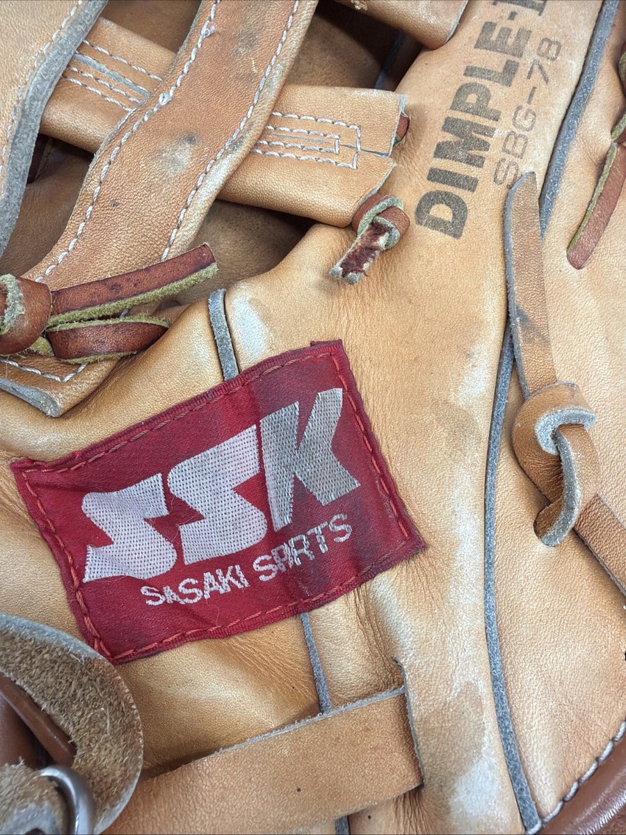 SSK Sasaki SBG-78 Dimple II Baseball Glove USA Steerhide Leather