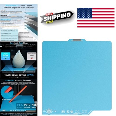Frostbite Build Plate 257x257MM Zero Heat Adhesion for Bambu Lab Printers