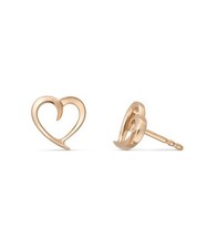 Ohrstecker Herzform 750er Roségold 18 Karat von Juwelier Wempe By Kim