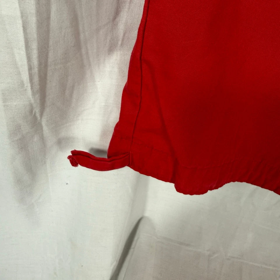 Pantalones Exfoliantes Dickies Unisex Rojo Bolsillos Grandes Enfermería Médico Cordón  Foto 3 de 4