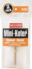 Wooster Genuine 4" Mini-Koter Mohair Blend 2-Pack Roller Cover - R252-4