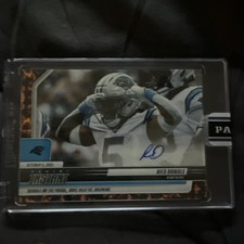 2024-25 Panini Rico Dowdle One Of One 206 Yard Game ￼