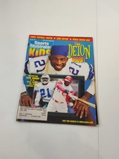 Deion Sanders Sports Illustrated for Kids With Cards And Poster Free Ship