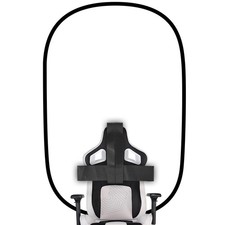 Green Screen Backdrop, 58in Portable Green Screen Chair with Stand Double Sid...