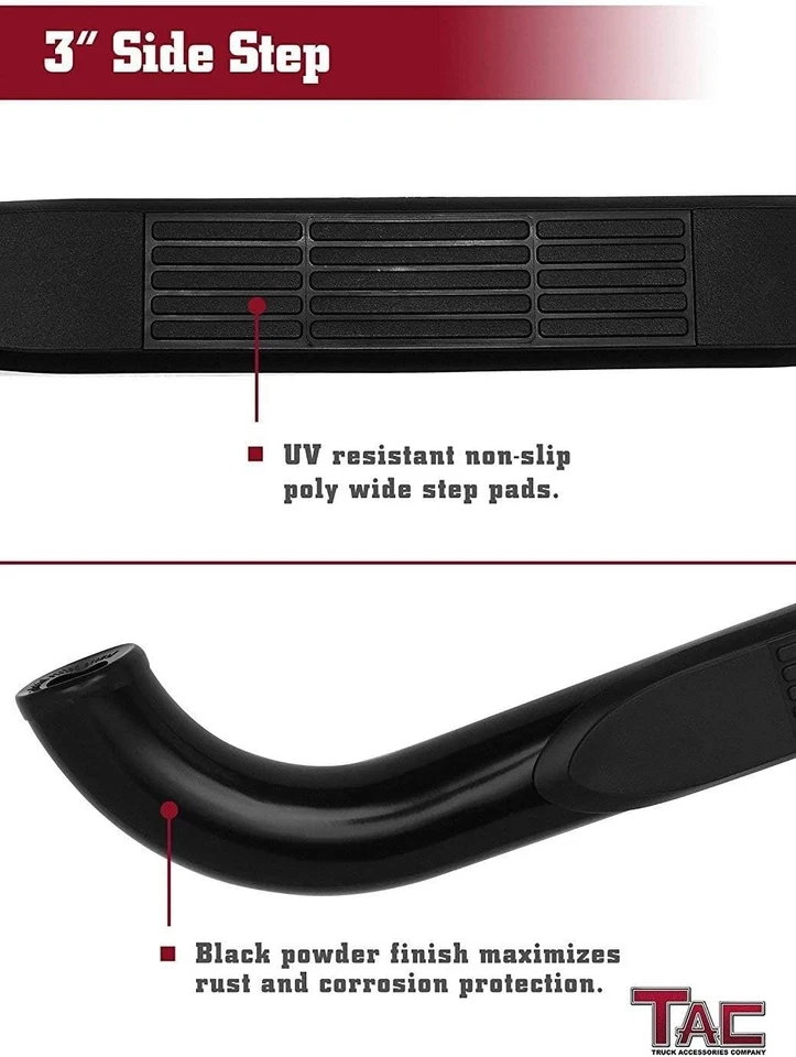 Degraus laterais ajuste 1998-2011 Ford Ranger/Ranger Edge Super Cab 2DR/Mazda B Series - Imagem 4 de 4