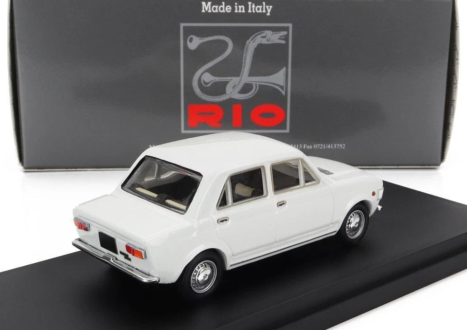1/43 RIO FIAT 128 II SERIES 1972 WHITE - Immagine 2 di 3