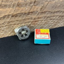 1/2-13 NC Hex Thread Die, LH, 1-1/16" OD x 1/2" Thick - A-1 JAPAN - NOS