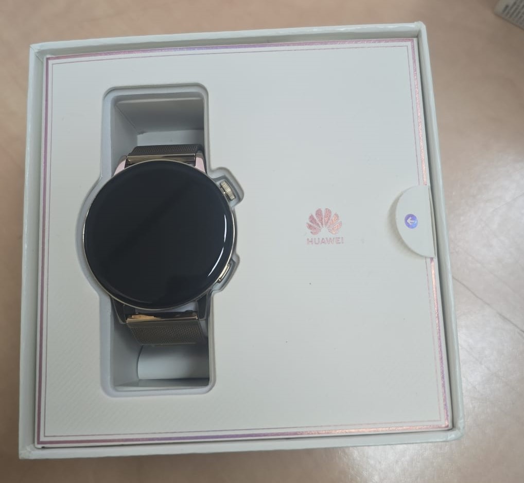 Foto 4 van HUAWEI WATCH GT 3 Smartwatch, 42mm Stainless Steel
