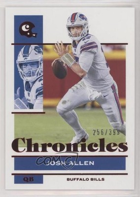 2021 Panini Chronicles Red 256/399 Josh Allen #10 o7m