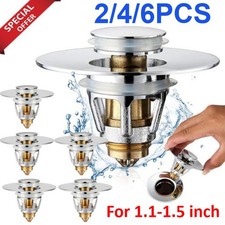 2 in 1 Drain Magic Universal Sink Stopper, Instantly Replace Broken Stoppers USA