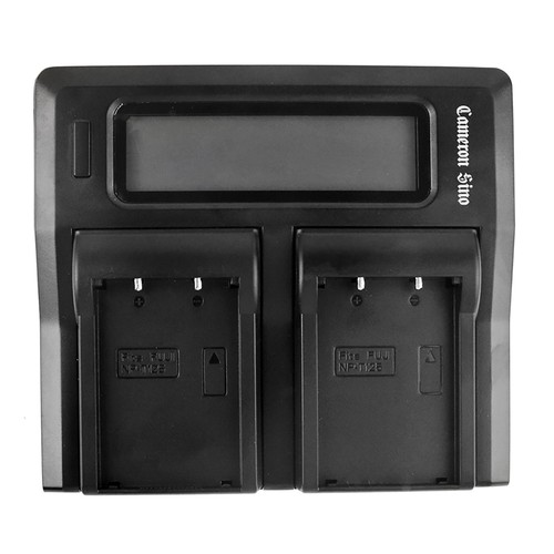 Cargador de batería doble para Fuji Fujifilm NP-T125 formato medio GFX 50S BC-T125 - Imagen 3 de 4