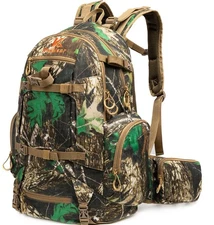 Hunting BackpackOutdoor Gear Hunting Pack with Rain CoverDurable Large Capa