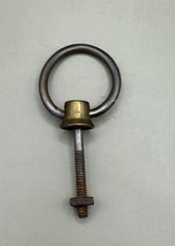 ONE (1) Vintage Antique Drop Ring Pull Salvage Hardware Reclaimed