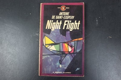Night Flight Antoine de Saint-Exupery 1961 Signet Classic Aviation Novel PB ~VG