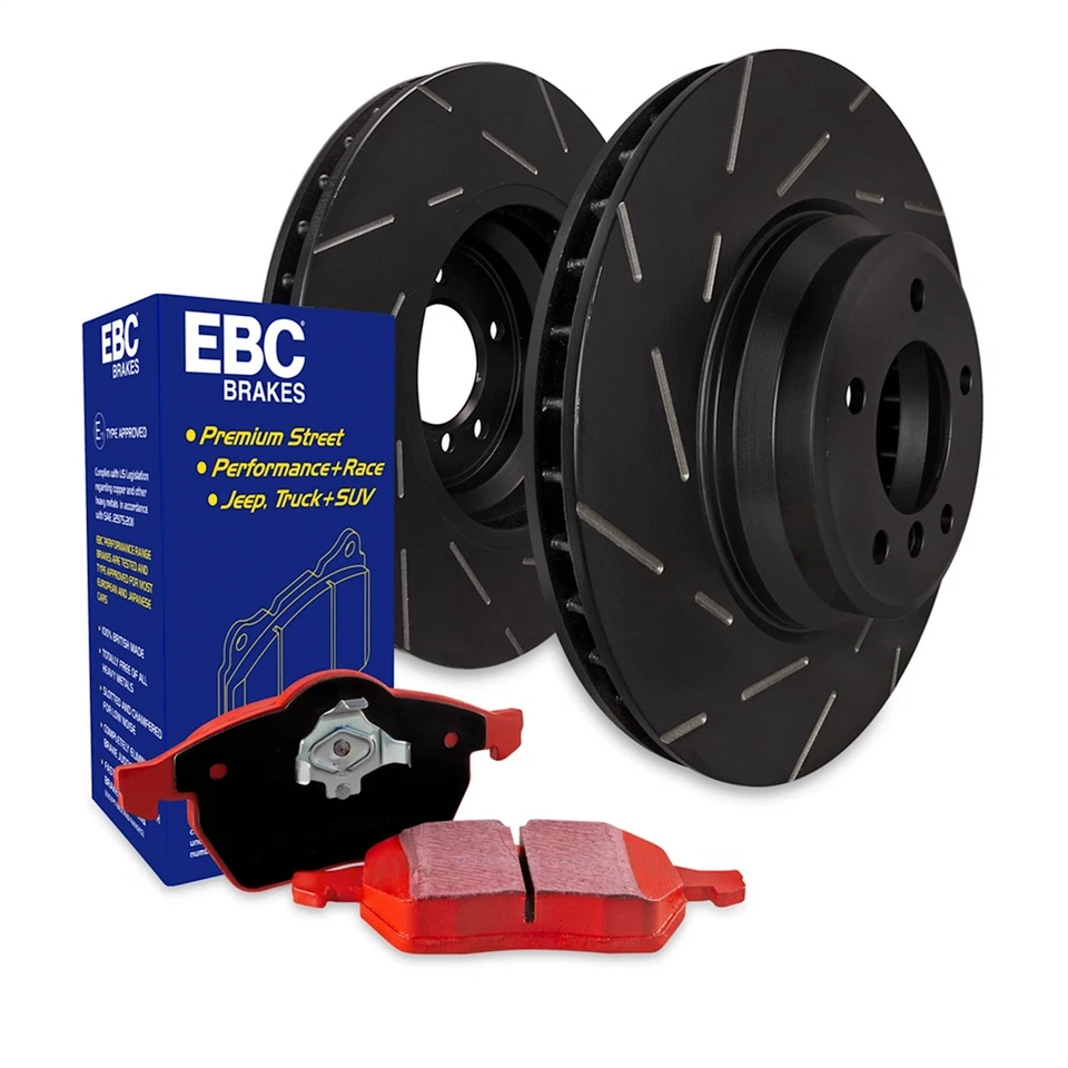 EBC S4KR1085 Juego de 2 ruedas discos de freno y kits de pastillas traseras para Mitsubishi Lancer 200 Foto 2 de 2