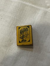 YELLOW #1 Wise Kwakups Vintage Cracker Jacks Mini Book Jokes NM 1970 Kwaks