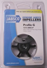 Jabsco 7273-0003-P Nitrile Impeller, 6-Blade, 7/8" Dia, 5/16"
