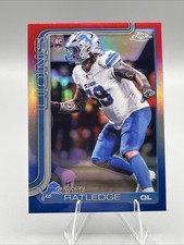 2025 Topps Chrome #383 Tate Ratledge Red, White, & Blue Refractor