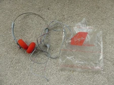 Airlin Virgin  Virgin 1990 Atlanic Fly Virgin  Headphones