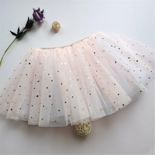 Elegant 3 Layer Tulle Dance Skirt for Girls 3-12 Years Ballet Dance Dress - Zdjęcie 6 z 31