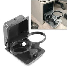 Center Console Rear Cup Holder For Subaru Forester 2003-2008 Fit Impreza 2005-07