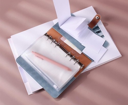 A-7,24 Stück A5 Ordner Taschen A5 Budget Umschläge mit Reißverschluss Mappe Reißverschluss Ordner - Bild 7 von 10