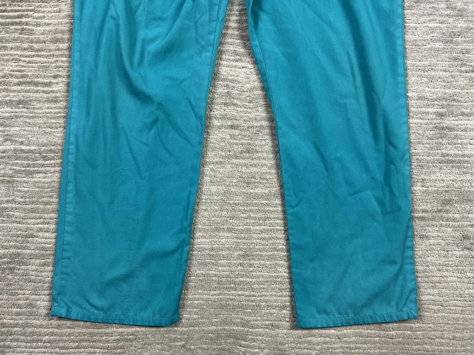 Pantalones Médicos Cherokee Para Hombres Grandes Azul 4200 Cintura Elástica Mezcla de Poliéster Foto 3 de 4