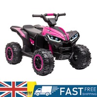 12V Kid Ride on Car ATV Electric Quad Bike Childrens Toy Vehicle For 3-5 Years