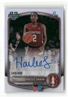 2025-26 Bowman #CPA-HS Hailee Swain Chrome Prospect Autograph Refractor /499