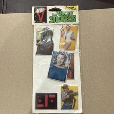 1984 V Series Puffy Stickers 