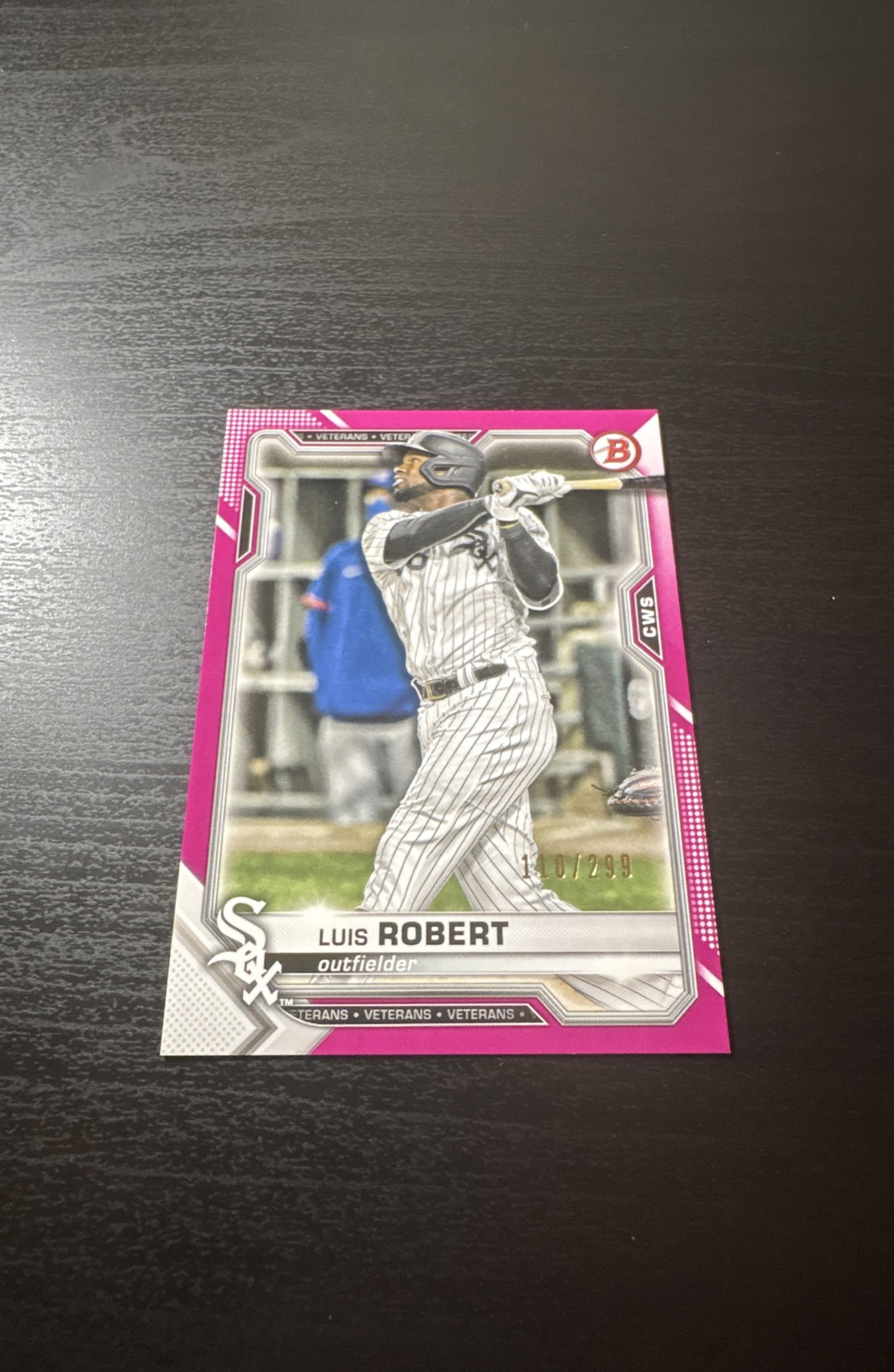 2021 Bowman - Luis Robert #94 Fuchsia Border /299