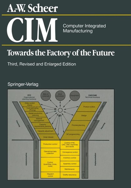August-Wilhelm Scheer | CIM Computer Integrated Manufacturing | Taschenbuch-image