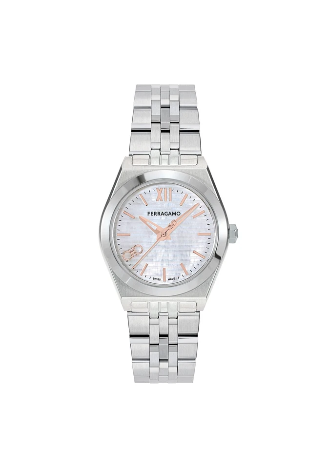 Reloj de cuarzo Ferragamo Vega para mujer nuevo 28 mm SFKJ00924