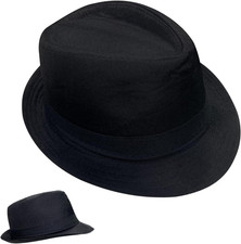 1 Elegante Cappello Fedora Trilby, Unisex, Classico Cappello a Bombetta Panama,