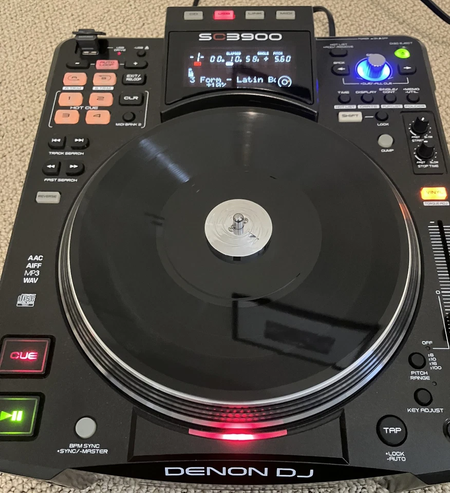 Denon DJ DN-SC3900 Digital Turntable Controller Media Player READ DESCRIPTION - Image 2 of 4
