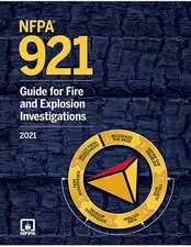 NFPA 921 Guide for Fire and Explosion Investigations 2021 Paperback NEW