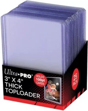 100pt ULTRA PRO Toploaders YOU PICK Top Loaders 25, 50, 100, 200, 500, 1000