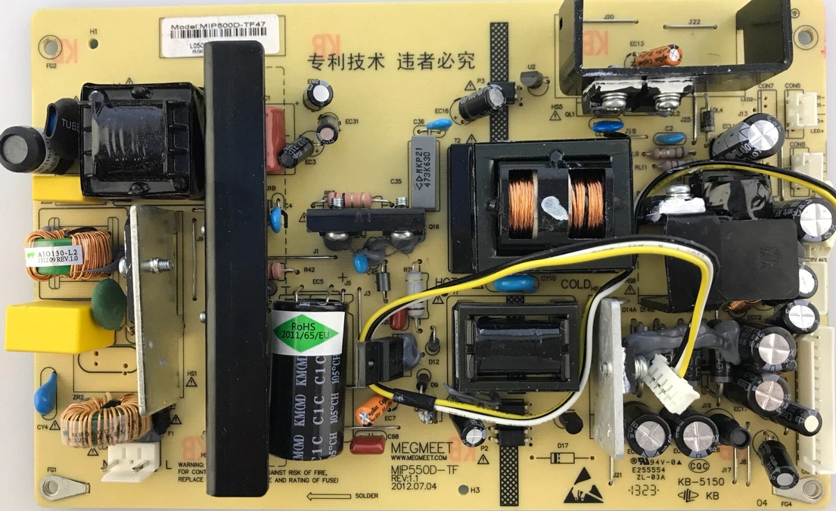 Câble LVDS Seiki SE20HS02 – Nappe écran Carte D'alimentation, Occasion Fonctionnel