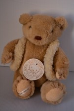 1985 Jointed Gorham Collector VTG Ricky Rodeobear Teddy Bear Plush Tan 13" Soft
