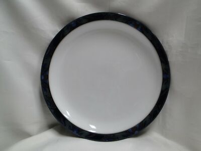 Denby-Langley Baroque, Cobalt Band w/ Flowers: Dinner Plate (s), 10 1/4''