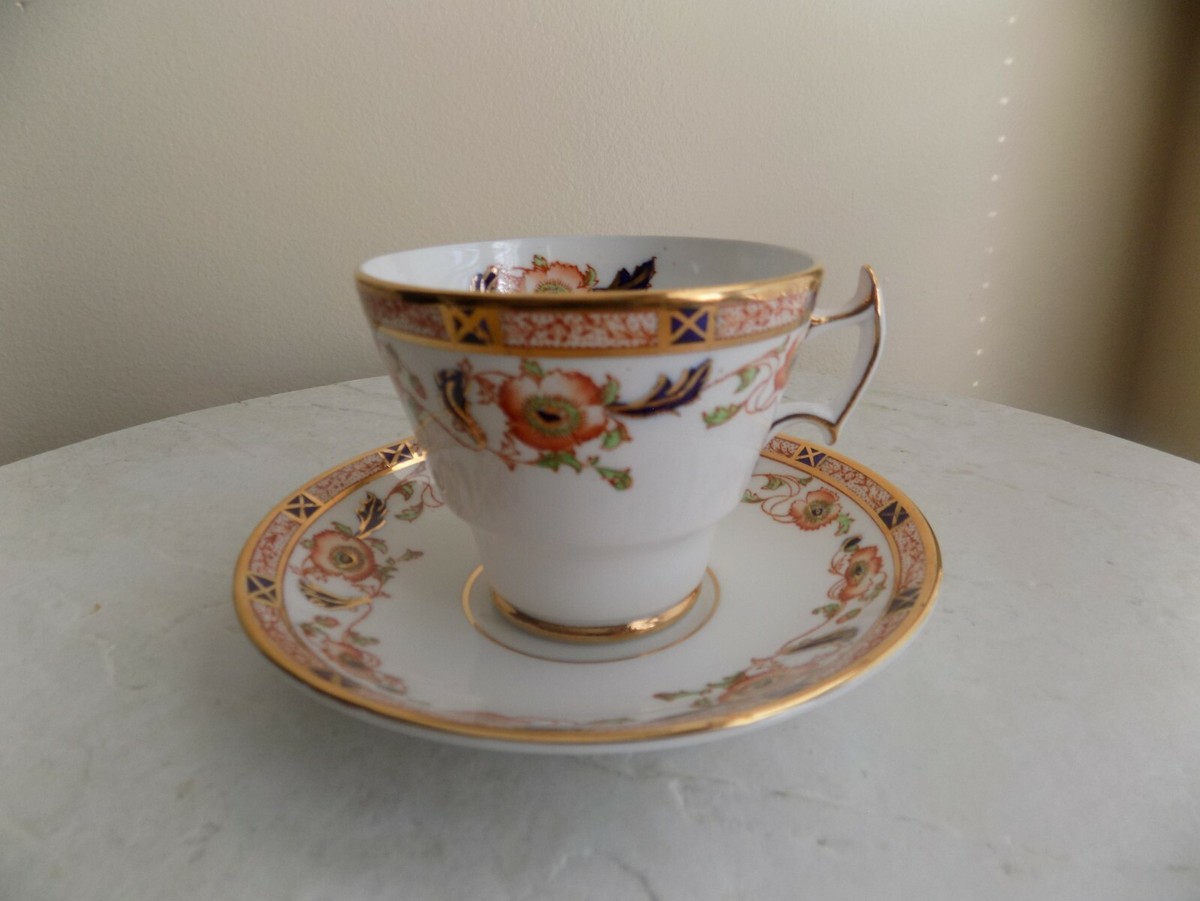 工芸品 ENGLISH FINE BONE CHINA Vintage Rare Phoenix Bone China England Tea cup and saucer | eBay