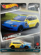 Hot Wheels Premium HONDA CIVIC EG with Protector Modern Classic Spoon type-r