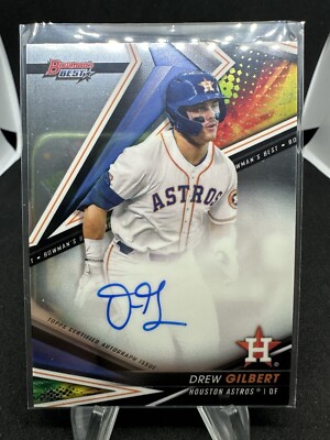 2022 Bowman's Best Drew Gilbert Best of 2022 Autographs Auto RC #B22-DGI